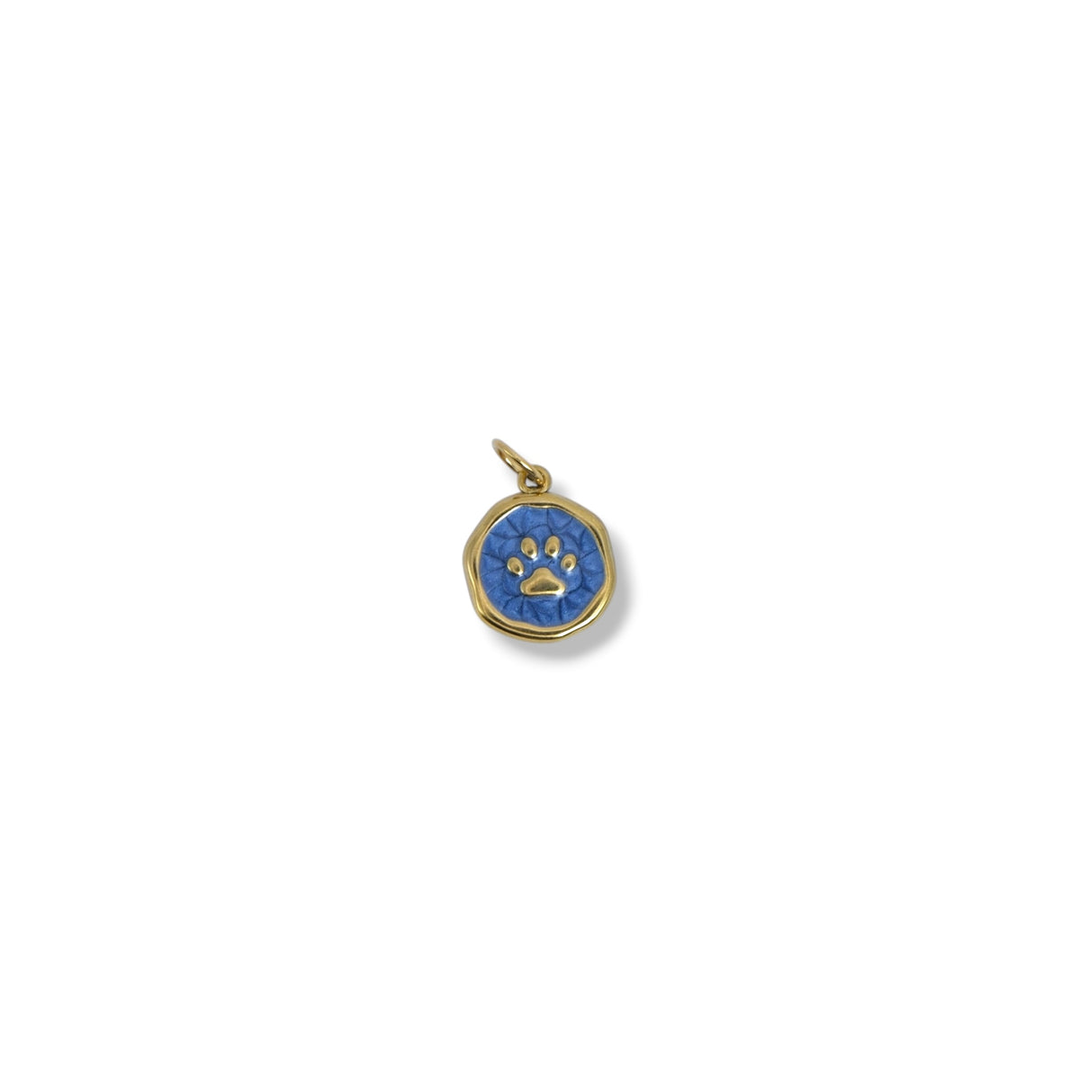 Pendente Circular Azul Patinha