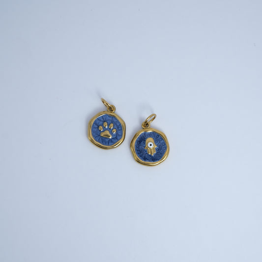Pendente Circular Azul